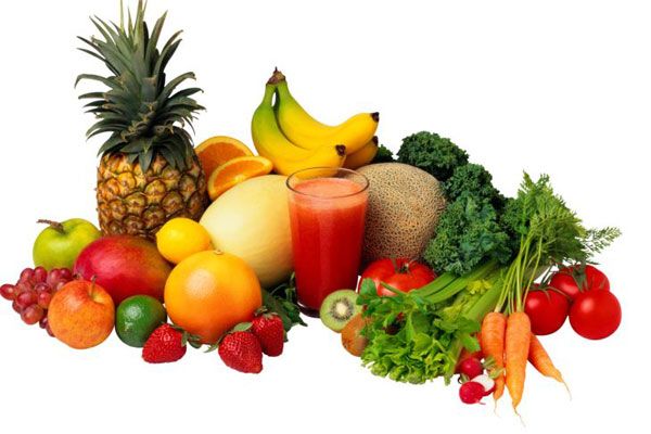 полезные овощи и фрукты